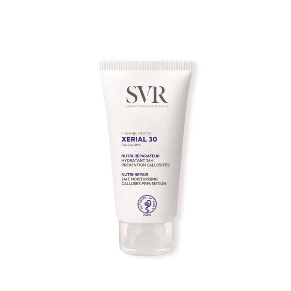 SVR Creme Pieds Xerial 30 - Intensive Foot Cream for Dry Feet with 30% Urea, Moisturizing & Soothing, 1.69 fl oz - Glamourous Grace