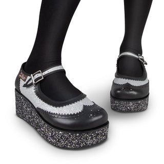 Havana Glitter Women's Mary Jane Platforms