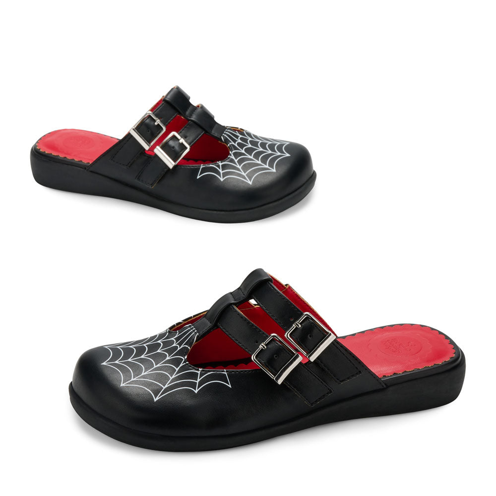 Widow Heart Women's Mary Jane Clogs - Glamourous Grace