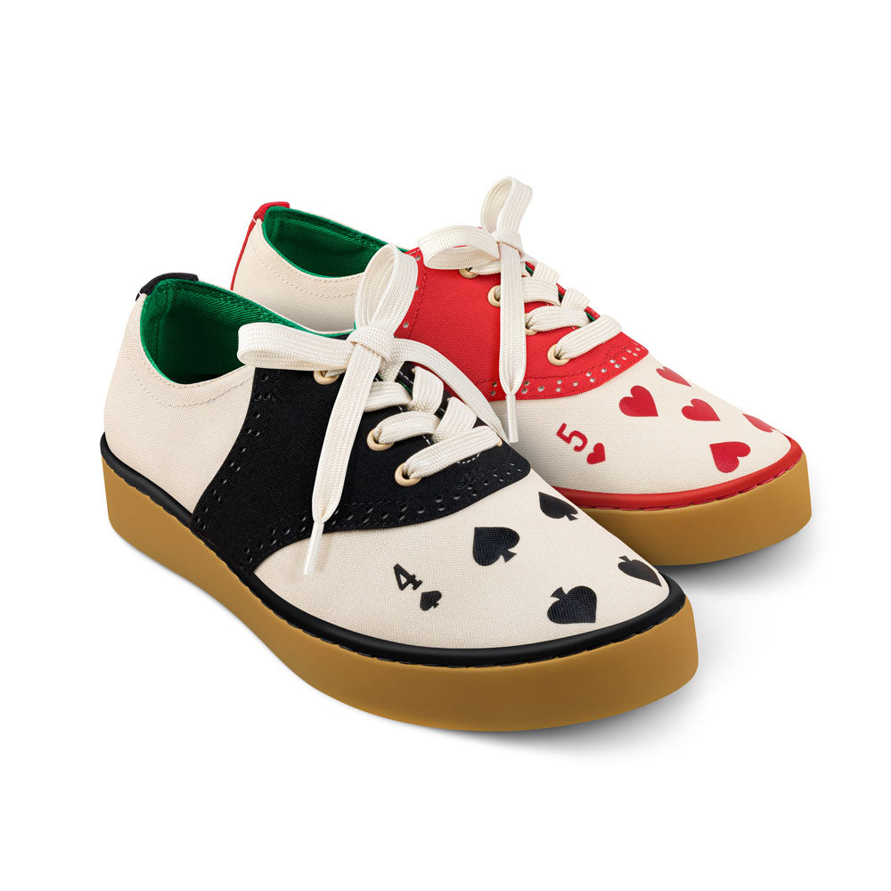 Hearts Women's Casual Sneakers - Glamourous Grace