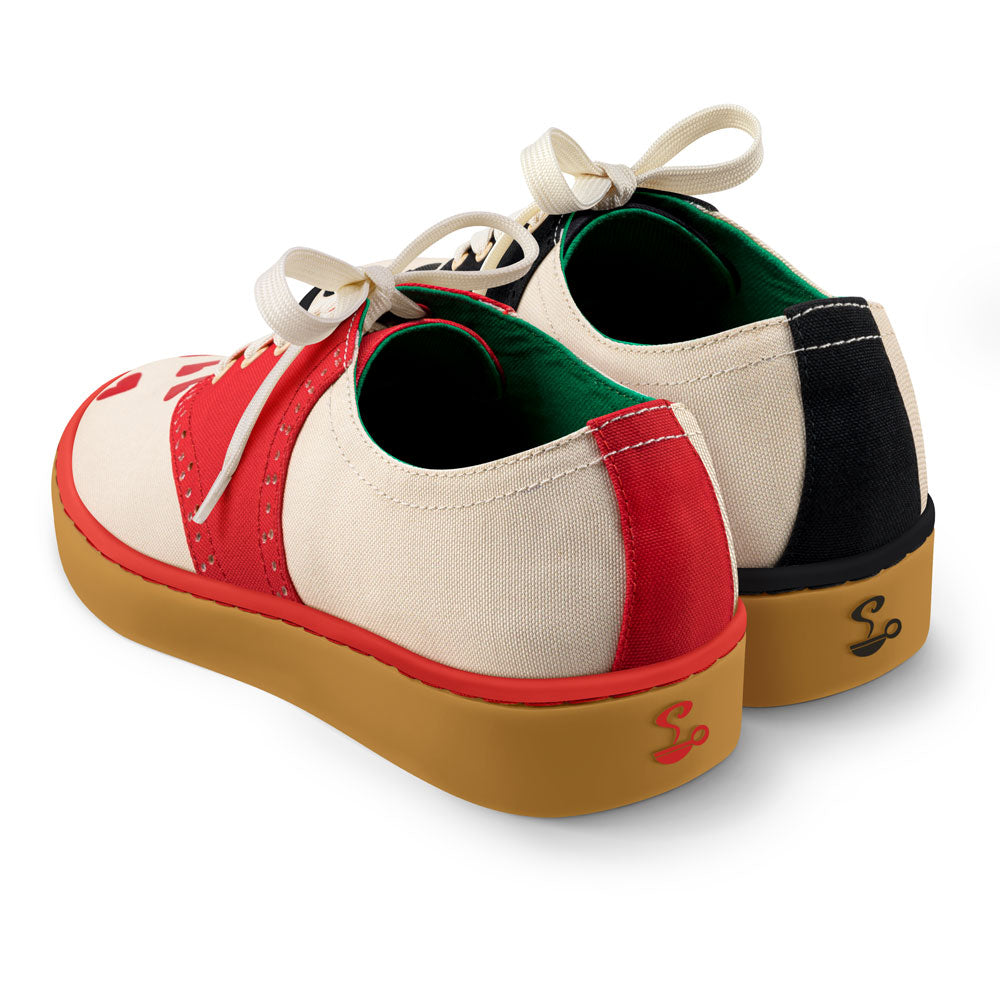 Hearts Women's Casual Sneakers - Glamourous Grace