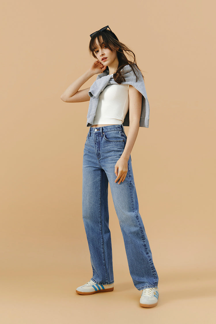 Brooklyn High Rise Jeans HJ001 - Glamourous Grace