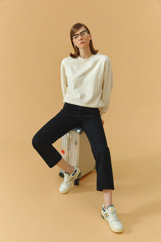 Chelsea High Rise Straight Crop Jeans HJ005 - Glamourous Grace