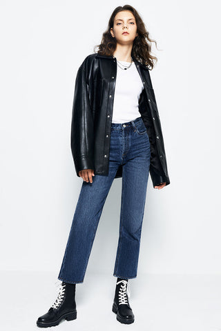 Manhattan High Rise Straight Ankle Jeans HJ160 - Glamourous Grace