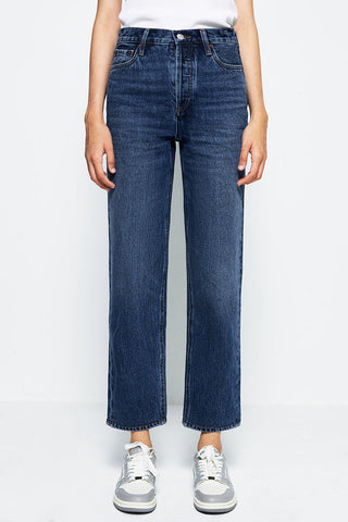 Manhattan High Rise Straight Ankle Jeans HJ160 - Glamourous Grace