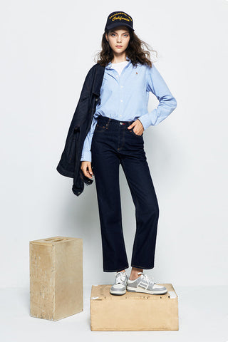 Manhattan High Rise Straight Ankle Jeans HJ160 - Glamourous Grace