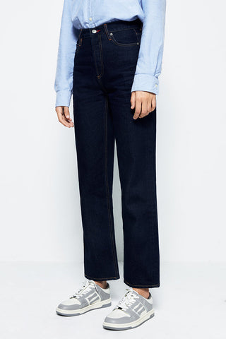 Manhattan High Rise Straight Ankle Jeans HJ160 - Glamourous Grace