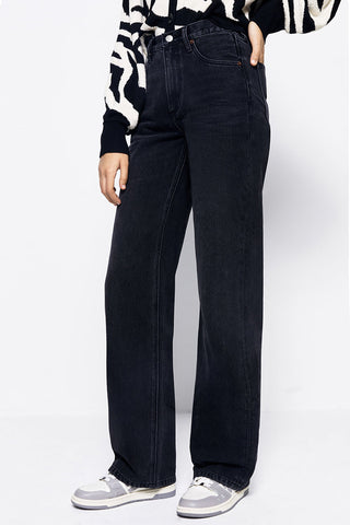 Coney Island Whitefish High Rise Wide Jeans HJ007 - Glamourous Grace