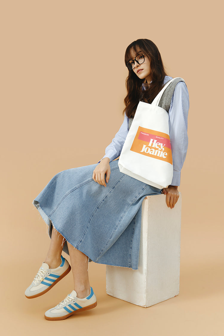 Monica Swing Denim Midi Skirt HJ806 - Glamourous Grace