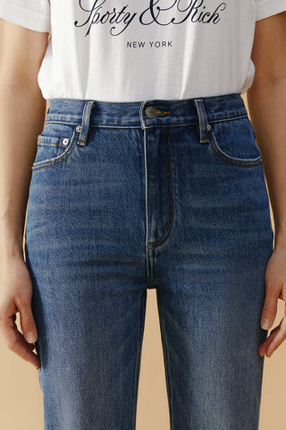 Activity Grrrl High Rise Kick Crop Jeans HJ017 - Glamourous Grace