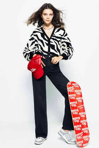 Coney Island Whitefish High Rise Wide Jeans HJ007 - Glamourous Grace