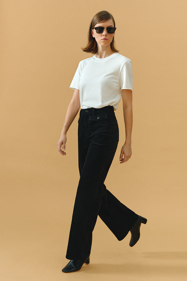 80'S Baggy Corduroy Pants HJ103 - Glamourous Grace