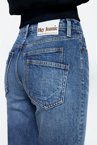 Activity Grrrl High Rise Kick Crop Jeans HJ017 [FINAL SALE] - Glamourous Grace