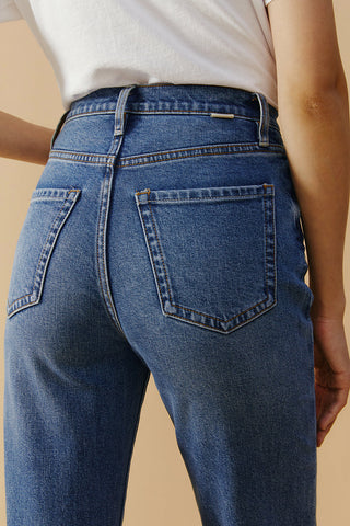 Chelsea High Rise Straight Crop Jeans HJ005 - Glamourous Grace