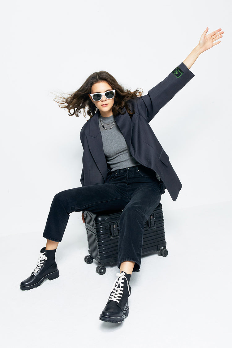 Manhattan High Rise Straight Ankle Jeans HJ160 - Glamourous Grace
