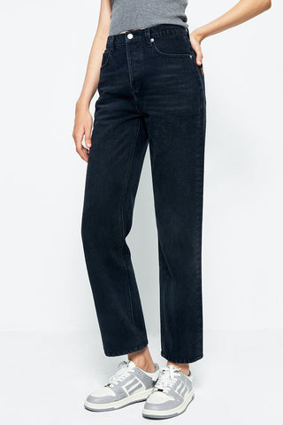Manhattan High Rise Straight Ankle Jeans HJ160 - Glamourous Grace