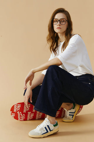Coney Island Whitefish High Rise Wide Jeans HJ007 - Glamourous Grace
