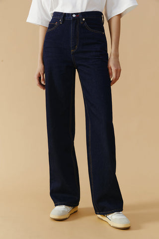 Coney Island Whitefish High Rise Wide Jeans HJ007 - Glamourous Grace
