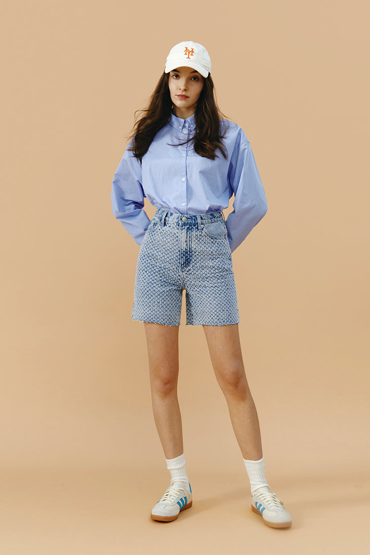 Venice Tweed High Rise Shorts HJ803 [FINAL SALE] - Glamourous Grace