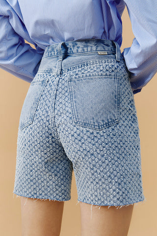 Venice Tweed High Rise Shorts HJ803 [FINAL SALE] - Glamourous Grace