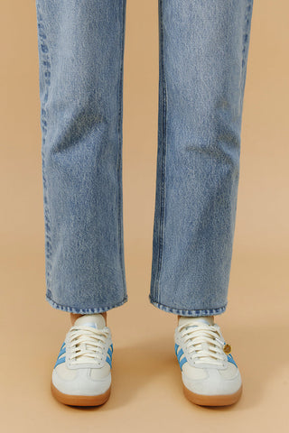 Manhattan High Rise Straight Ankle Jeans HJ160 - Glamourous Grace