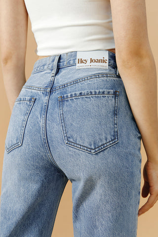 Manhattan High Rise Straight Ankle Jeans HJ160 - Glamourous Grace