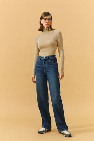 Coney Island Whitefish High Rise Wide Jeans HJ007 - Glamourous Grace