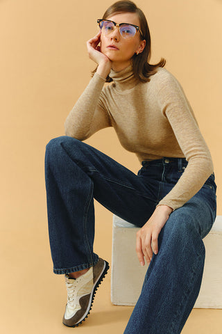 Coney Island Whitefish High Rise Wide Jeans HJ007 - Glamourous Grace