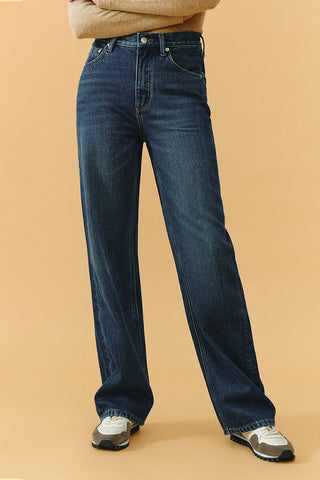 Coney Island Whitefish High Rise Wide Jeans HJ007 - Glamourous Grace