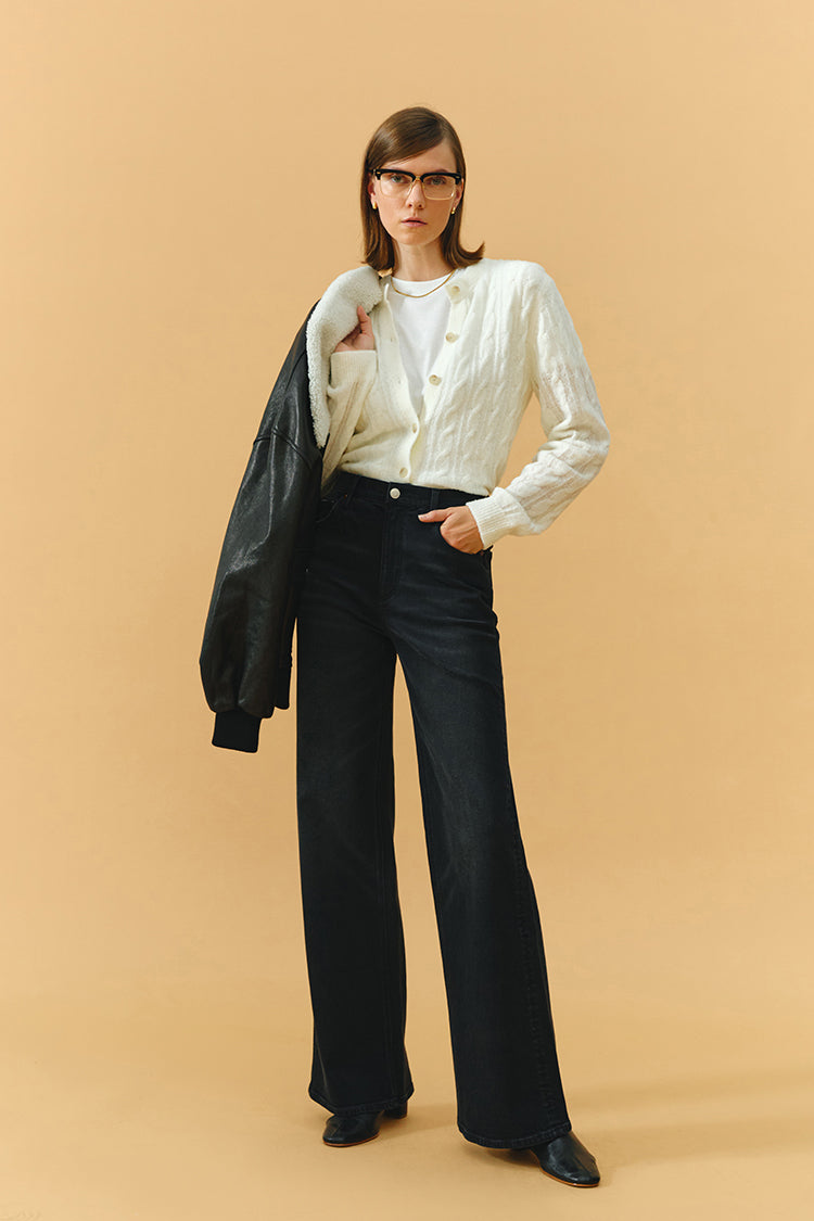 Angeles High Rise Baggy Jeans HJ103 - Glamourous Grace