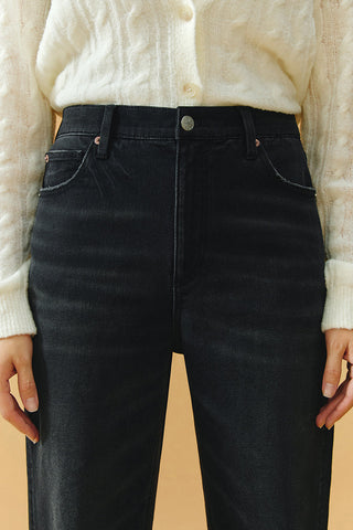 Angeles High Rise Baggy Jeans HJ103 - Glamourous Grace