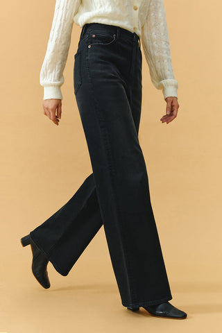 Angeles High Rise Baggy Jeans HJ103 - Glamourous Grace