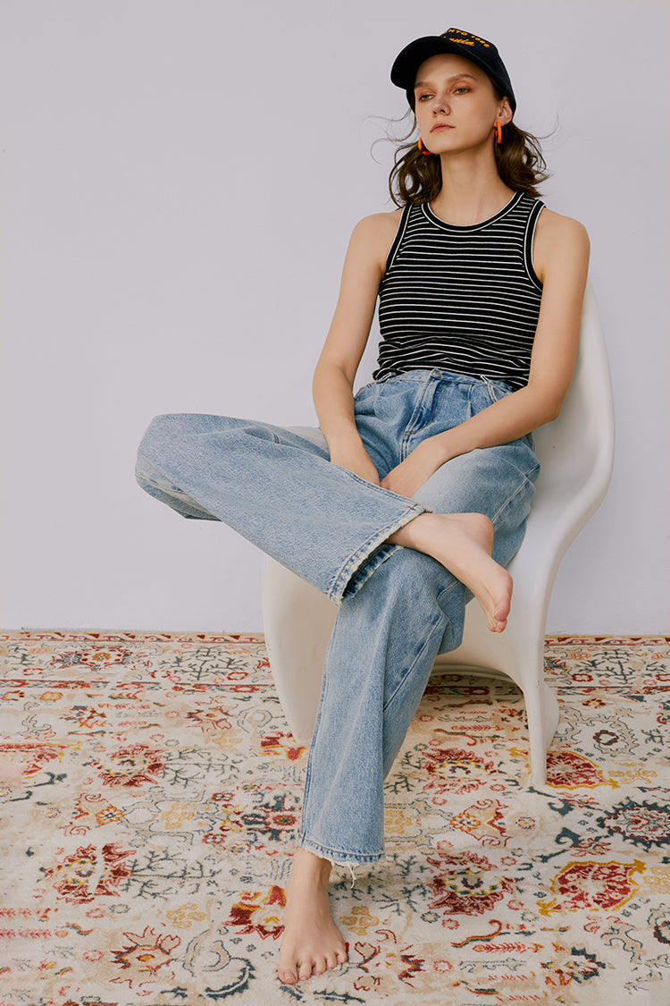 Fun City Wide Jeans HJ105 - Glamourous Grace