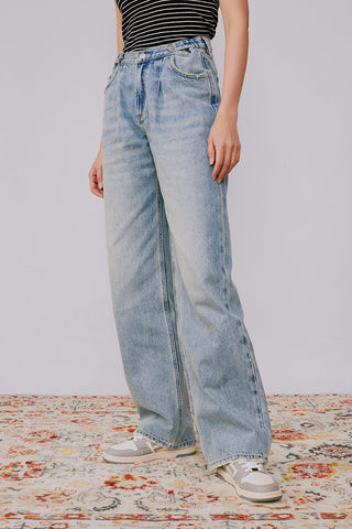 Fun City Wide Jeans HJ105 - Glamourous Grace