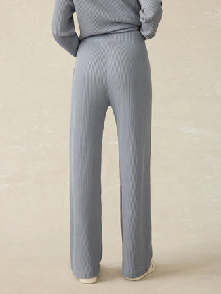 Faherty Legend Waffle Wide Leg Pant