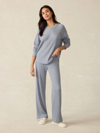 Faherty Legend Waffle Wide Leg Pant