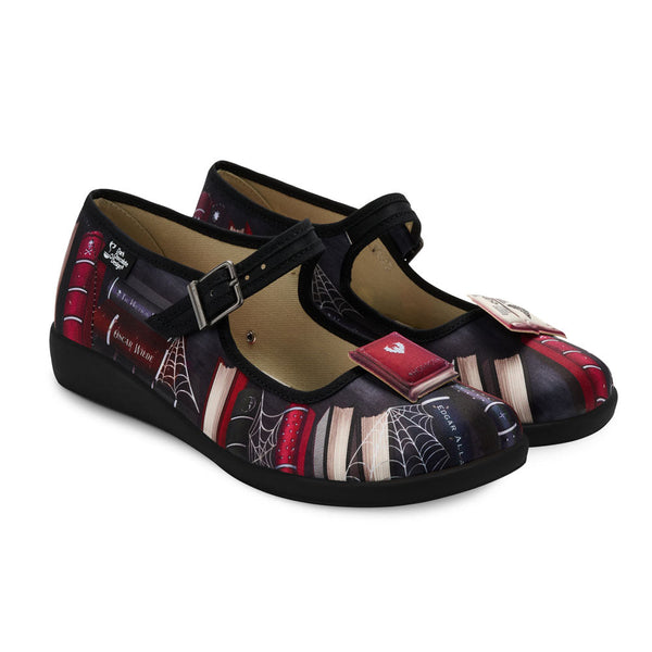 Horror Tales Women's Mary Jane Flats - Glamourous Grace