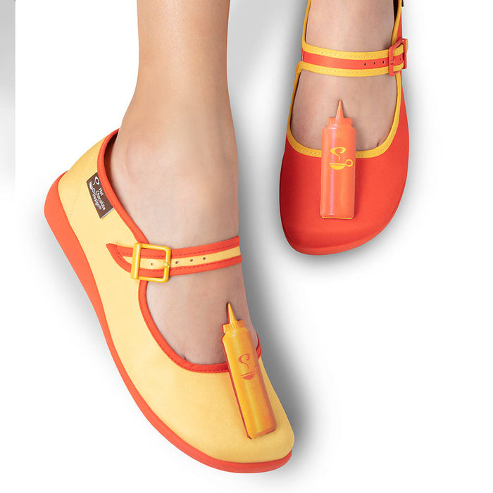Hot Dog Women's Mary Jane Flats