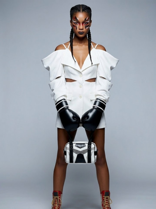 HUDSON Deconstructed Cut-Out Blazer | BYMANYC ® New York High Fashion