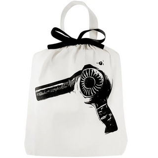 Hair Dryer Travel Bag – Cream - Glamourous Grace