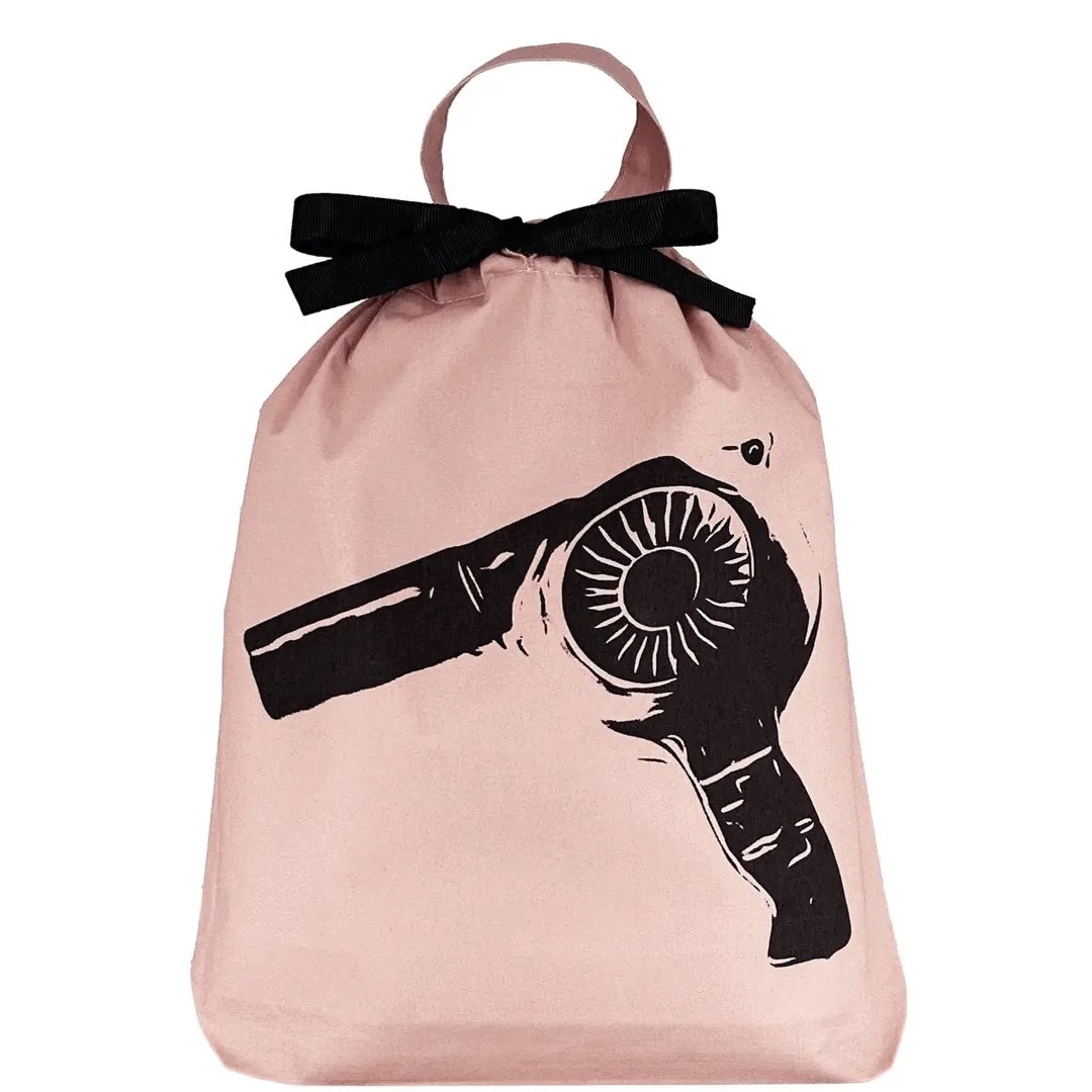 Hair Dryer Travel Bag – Pink/Blush - Glamourous Grace