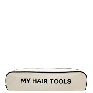 Roomy Hair Wrap Tools Travel Case – Cream - Glamourous Grace