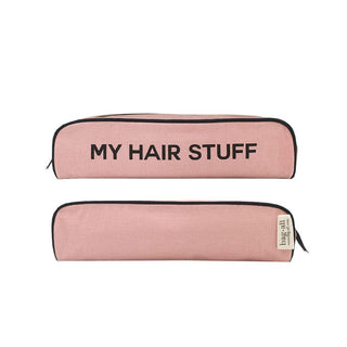 Hair Stuff Travel Case – Pink/Blush - Glamourous Grace