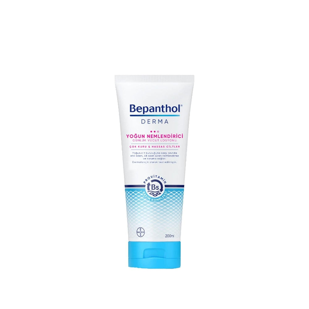Bepanthol Derma Intense Moisturizing Body Lotion 200ml - Dry Skin Relief - Glamourous Grace