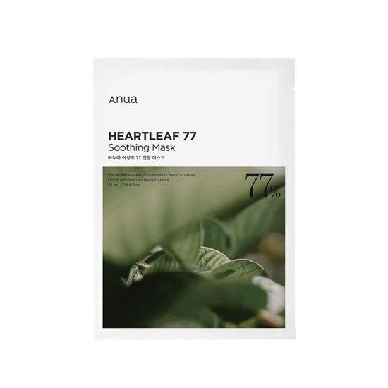 ANUA Heartleaf 77% Soothing Sheet Mask - Glamourous Grace