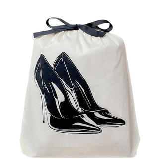 High Heel Pumps Shoe Bag – Cream - Glamourous Grace