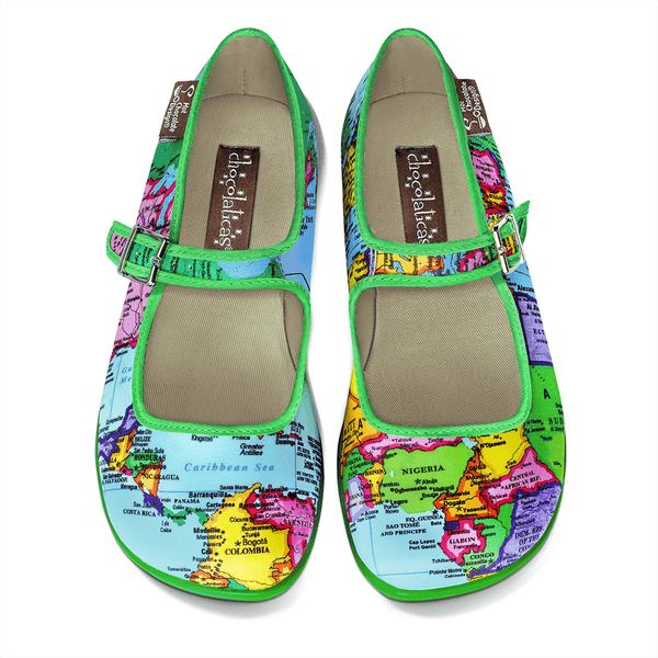 Bon Voyage Women's Mary Jane Flats - Glamourous Grace