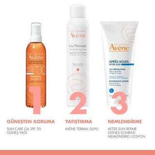 Avene SPF 30+ Sunscreen Oil Spray - Water-Resistant, Non-Greasy Sun Protection for Sensitive Skin - Glamourous Grace