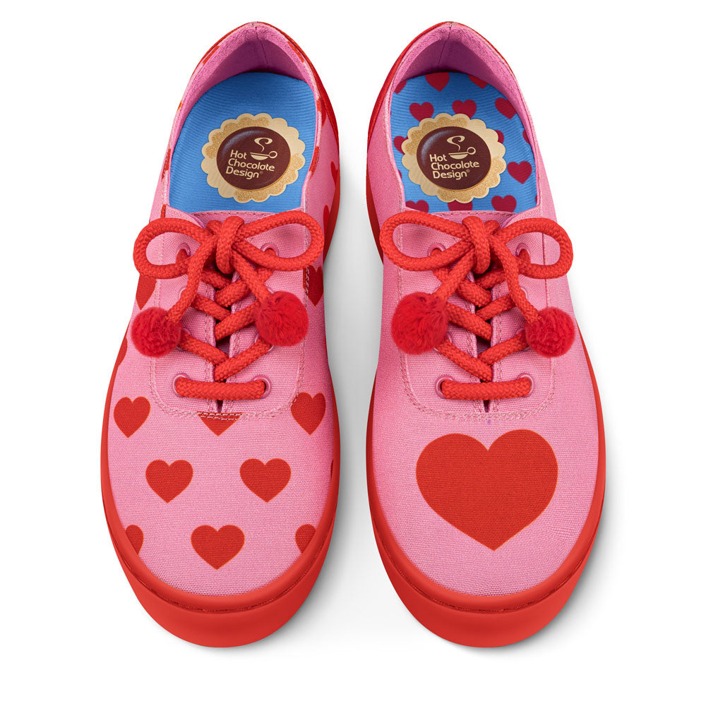 I Will Always Love You Women's Casual Sneakers - Glamourous Grace