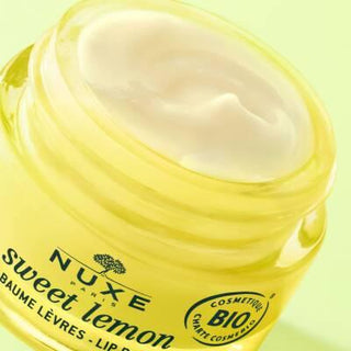 Nuxe Sweet Lemon Lip Balm - Natural Vegan Lip Care for Dry Lips - Glamourous Grace